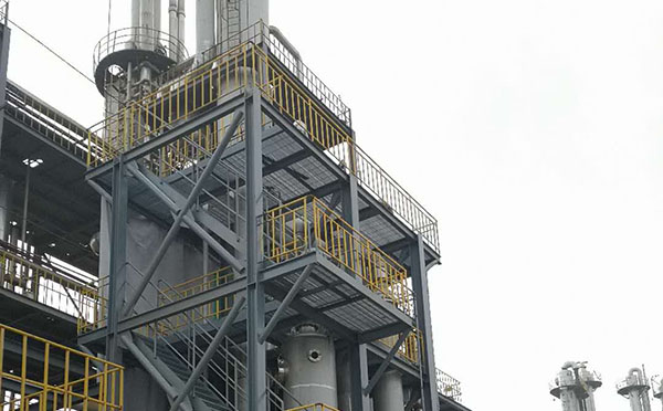 草莓丝瓜向日葵黄瓜榴莲污绿巨人含鹽廢水處理設備蒸（zhēng）發器現（xiàn）場案（àn）例圖