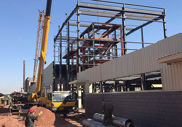 蒸發器(qì)生產廠家安裝現(xiàn)場(chǎng) 蒸(zhēng)發器生產廠家安裝現場