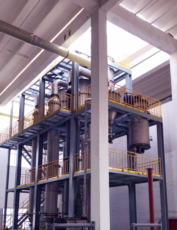 危廢廢（fèi）水處理項目三效蒸發器