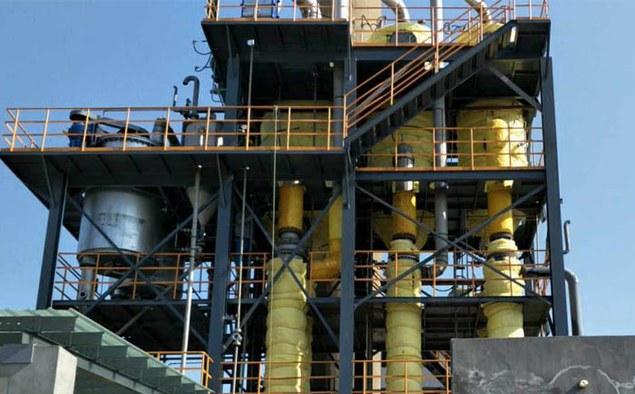 硫(liú)酸鈉三(sān)效蒸發器(qì)項目安裝(zhuāng) 硫(liú)酸鈉三效蒸發器項目安裝