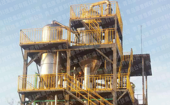 機械蒸汽再壓縮蒸（zhēng）發脫鹽工藝