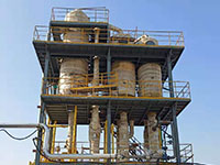 印染行業廢（fèi）水處理三效蒸（zhēng）發案例