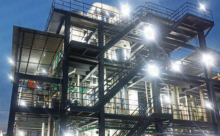 高(gāo)含鹽廢水處理蒸發器 高含鹽廢水處理蒸發器