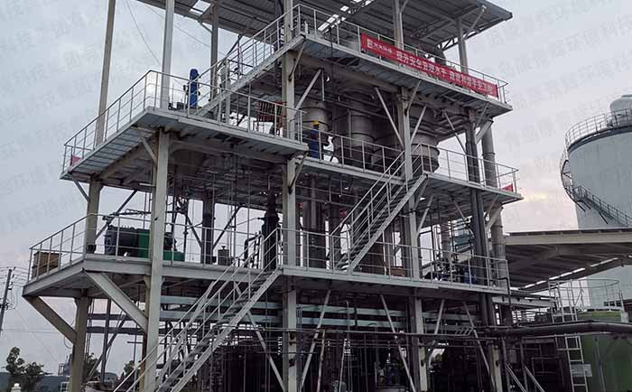 垃圾滲濾液處理案（àn）例雙效MVR蒸發器