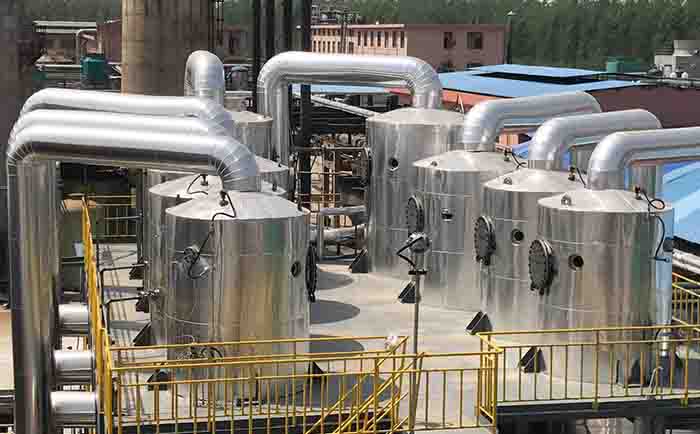 多效蒸發器處理農藥廢（fèi）水案例